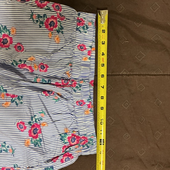 Floral  Cotton Pajamas with pockets and elastic waist band - Picture 9 of 11